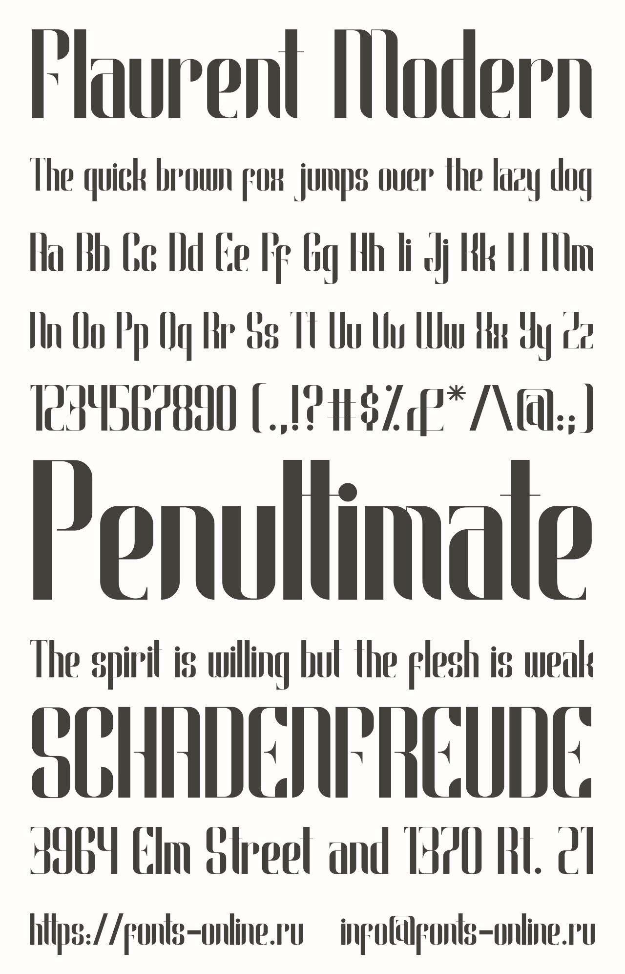 Flaurent Modern Free Font Download
